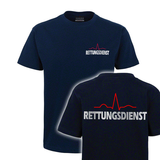 EKG-Rettungsdienst T-Shirt (M10)