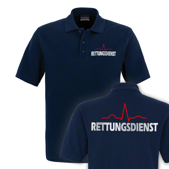 EKG-Rettungsdienst Poloshirt (M10)