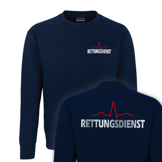 EKG-Rettungsdienst Sweatshirt (M10)