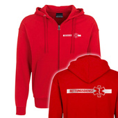 Star-of-Life - Rettungsdienst Kapuzen-Sweatjacke (M17)