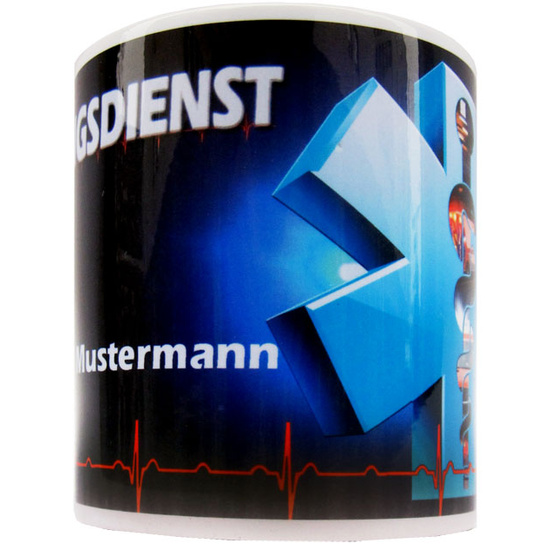 Rettungsdienst Tasse - Edition 2014 - inkl. Personalisierung