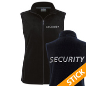 AUSLAUFATIKEL SALE Security/Polizei Damen Fleece-Weste...
