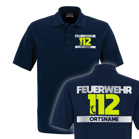 112 Feuerwehr Polohirt (M105)