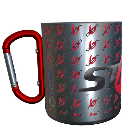 Status 6 Edelstahl-Iso-Becher mit Deinem Namen (TCS61)
