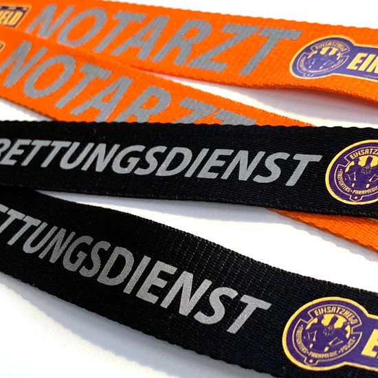 Einsatzheld - Lanyard mit Motiv nach Wahl/Name