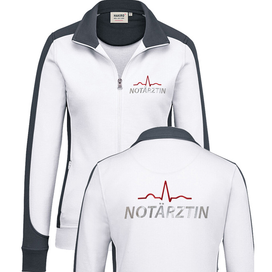 EKG-Rettungsdienst Damen Contrast Sweatjacke Gr. XS - 6XL...