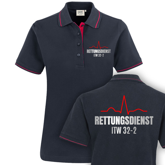 Individual-Rettungsdienst Damen Casual Poloshirt (FXY)