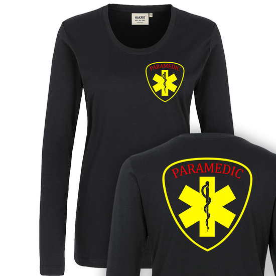 US Rescue-Rettungsdienst Damen Langarm T-Shirt (F21)
