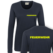 Feuerwehr Damen Langarm T-Shirt (F103)