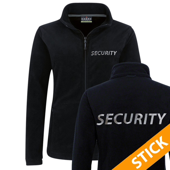Securitysticker für Security Jacken und Schutzwesten