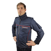 Softshelljacke Feuerwehr Brandenburg mit Schulterklappen