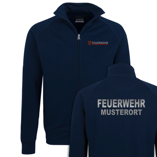 Feuerwehr Sweatjacke Brandenburg Navy