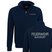 Feuerwehr Sweatjacke Brandenburg Navy