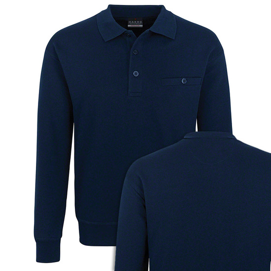 Pocket Sweatshirt mit Polokragen - Meine Feuerwehr