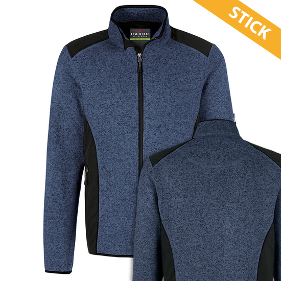 Strickfleecejacke bestickt  - Meine Feuerwehr