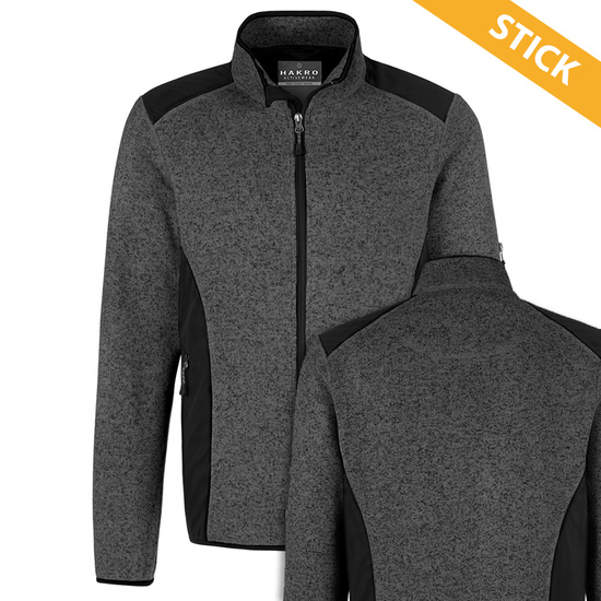 Strickfleecejacke bestickt  - Meine Feuerwehr