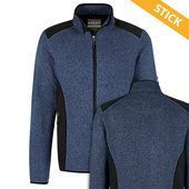 Strickfleecejacke bestickt  - Meine Feuerwehr