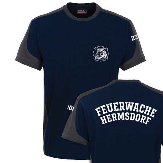 T-Shirt CONTRAST MIKRALINAR� - Meine Feuerwehr