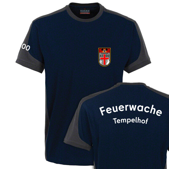 T-Shirt CONTRAST MIKRALINAR� - Meine Feuerwehr